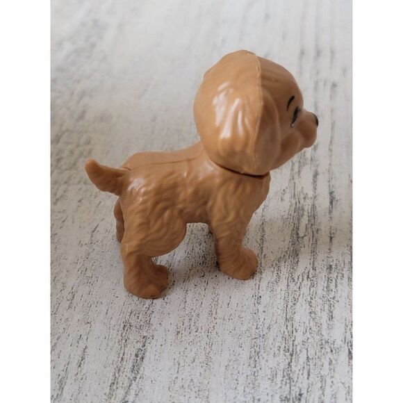 Light brown puppy dog doll accessory pet toy figure - Picture 2 of 4